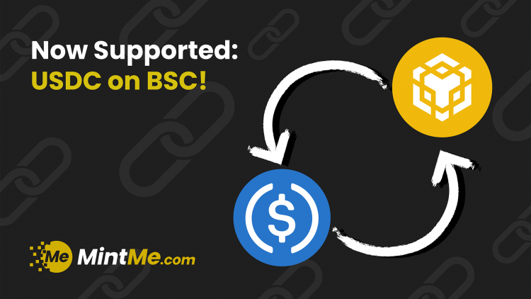 Now Supported: USDC on BSC!