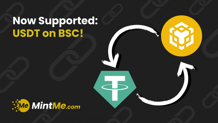 Now Supported: USDT on BSC!